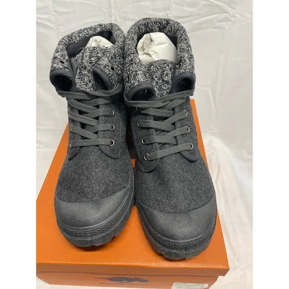 Rocket Dog Women's Boots Size 11 Charcoal Gray Style PilotJP Zip Up New In Box